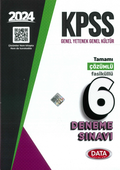 GY-GK TAMAMI ÇÖZÜMLÜ 6 DENEME