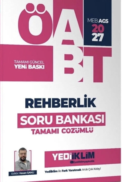 MEB AGS ÖABT Rehberlik Tamamı Çözümlü Soru Bankası Yediiklim Yayınları SegaCopy Fotokopi Merkezi