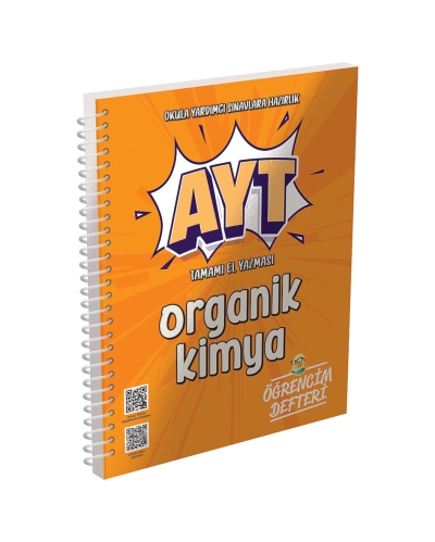 AYT Organik Kimya Öğrencim Defteri Murat Yayınları SegaCopy Fotokopi Merkezi