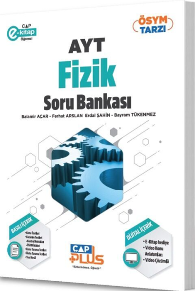 AYT Fizik Plus Soru Bankası Çap Yayınları