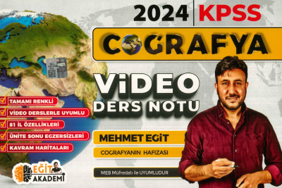 COĞRAFYA VİDEO DERS NOTU MEHMET EĞİT SegaCopy Fotokopi Merkezi
