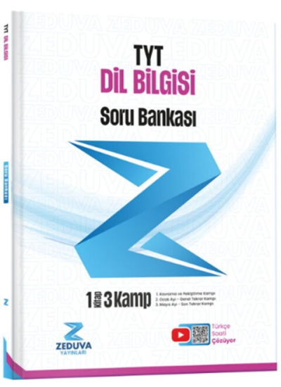 Türkçe Saati TYT Dil Bilgisi 1 Kitap 3 Kamp Soru Bankası Zeduva Yayınları SegaCopy Fotokopi Merkezi