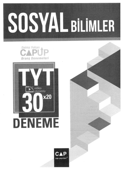 TYT Sosyal Bilimler 30 x 20 Up Deneme SegaCopy Fotokopi Merkezi