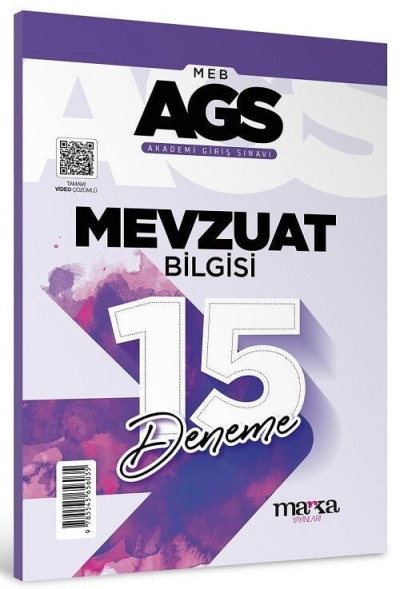 2025 MEB AGS Mevzuat Bilgisi 15 Deneme Tamamı Video Çözümlü Marka Yayınları SegaCopy Fotokopi Merkezi