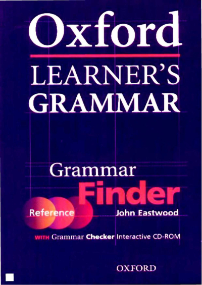Oxford Learner's Grammar Grammar Finder SegaCopy Fotokopi Merkezi