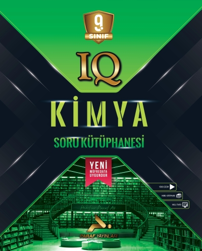 9. Sınıf Kimya Soru Kütüphanesi Paraf Yayınları SegaCopy Fotokopi Merkezi