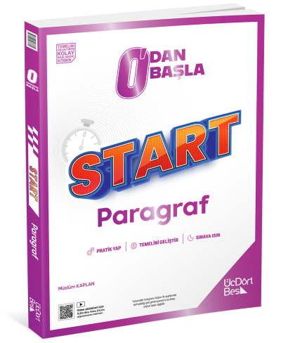 Sıfırdan Başla Start Paragraf ÜçDörtBeş Yayınları SegaCopy Fotokopi Merkezi
