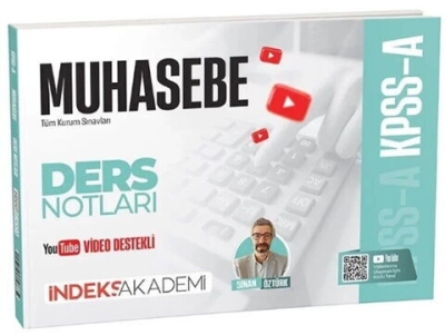 KPSS A Grubu Muhasebe Video Ders Notları Sinan Öztürk İndeks Akademi Yayıncılık SegaCopy Fotokopi Merkezi