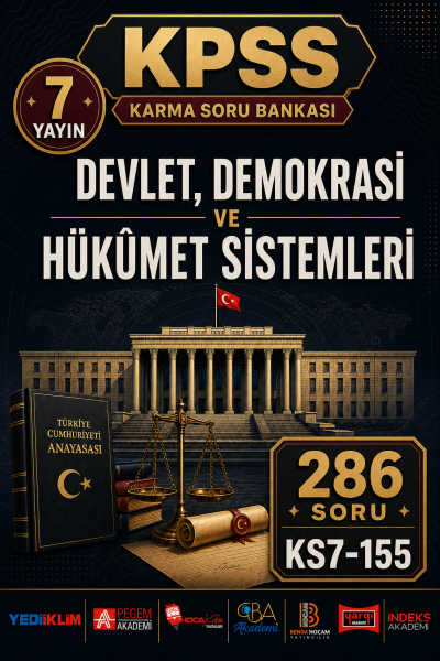 Devlet, Demokrasi ve Hükûmet Sistemleri 7 Yayın 286 Soru SegaCopy Fotokopi Merkezi