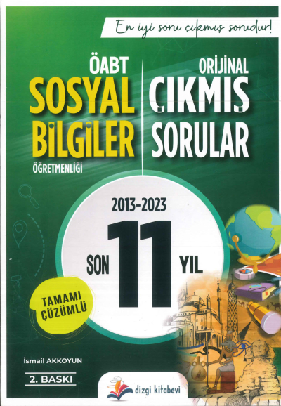 ÖABT SOSYAL BİLGİLER ÖĞRETMENLİĞİ SON 11 YIL ÇIKMIŞ SORULAR ÇÖZÜMLÜ (2013-2023) SegaCopy Fotokopi Merkezi