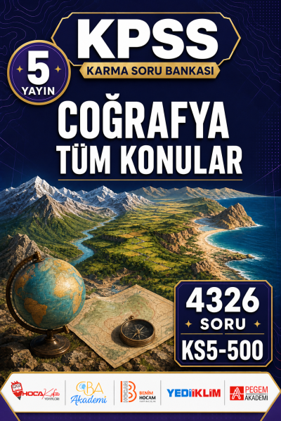 COĞRAFYA TÜM KONULAR 5 Yayın 4326 Soru SegaCopy Fotokopi Merkezi