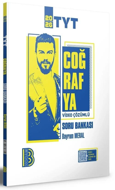 2026 YKS TYT Coğrafya Soru Bankası Çözümlü Bayram Meral Benim Hocam Yayınları SegaCopy Fotokopi Merkezi