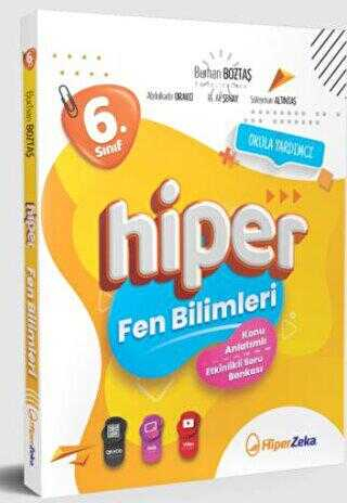 6. Sınıf Hiper Fen Bilimleri Konu Anlatımlı & Etkinlikli Soru Bankası Hiper Zeka Yayınları