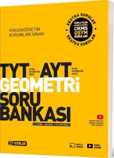 TYT AYT Geometri Soru Bankası Hız Yayınları SegaCopy Fotokopi Merkezi