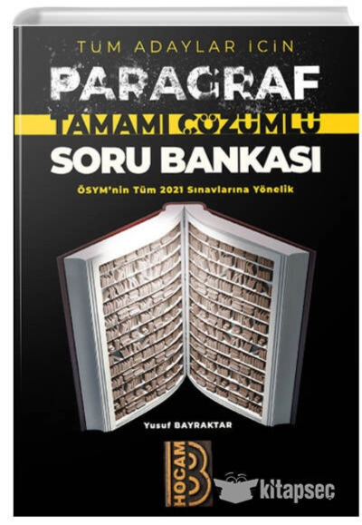 Tüm Adaylar İçin Tamamı Çözümlü PARAGRAF Soru Bankası  SegaCopy Fotokopi Merkezi