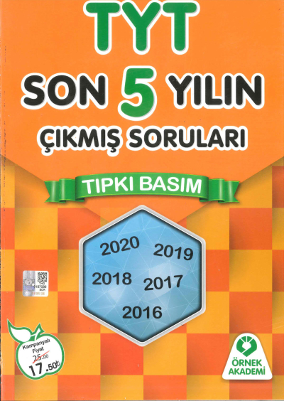 TYT Son 5 Yıl Çıkmış Soruları 2016-2020 SegaCopy Fotokopi Merkezi