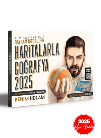 2025 Tüm Adaylar İçin Haritalarla Coğrafya Benim Hocam Yayınları SegaCopy Fotokopi Merkezi