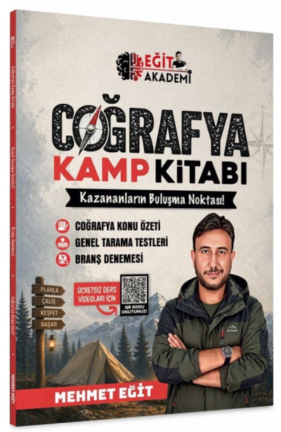 2026 MEB AGS KPSS Coğrafya Kamp Kitabı Eğit Akademi SegaCopy Fotokopi Merkezi