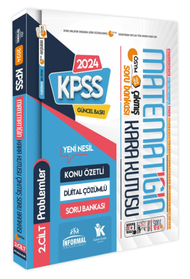 MATEMATİĞİN KARA KUTUSU ÇIKMIŞ SORU BANKASI 2. CİLT (PROBLEMLER) SegaCopy Fotokopi Merkezi