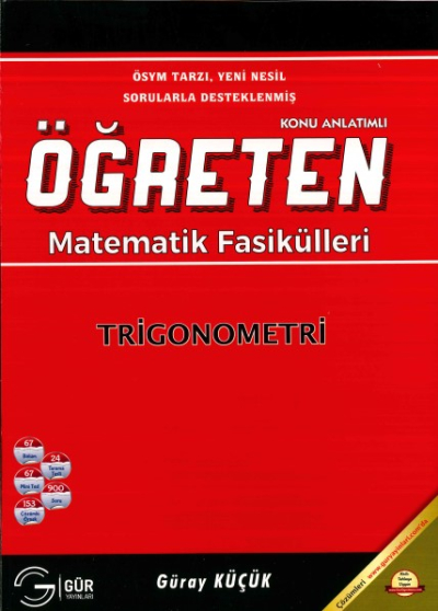 TYT-AYT ÖĞRETEN MATEMATİK TRİGONEMETRİ KONU ANLATIMLI SegaCopy Fotokopi Merkezi