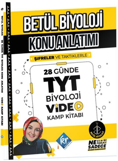 Betül Biyoloji Konu Anlatımı 28 Günde TYT Biyoloji Video Kamp Kitabı SegaCopy Fotokopi Merkezi