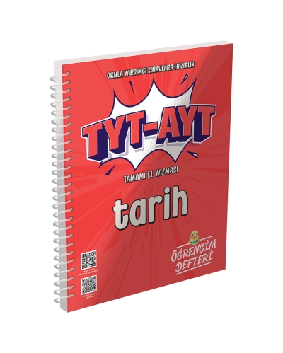 TYT AYT Tarih Öğrencim Defter Murat Yayınları SegaCopy Fotokopi Merkezi