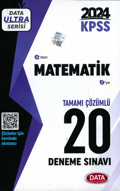 A'DAN Z'YE MATEMATİK TAMMAI ÇÖZÜMLÜ 20 DENEME
