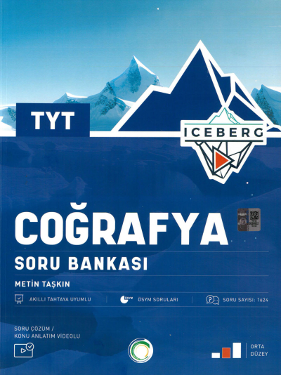 TYT ICEBERG Coğrafya Soru Bankası Orta Düzey SegaCopy Fotokopi Merkezi