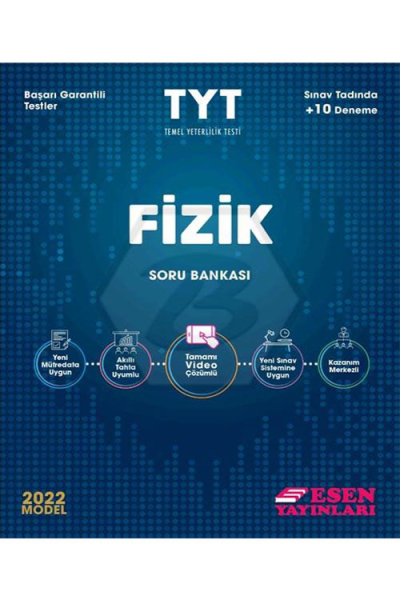 TYT Fizik Soru Bankası Esen Yayınları SegaCopy Fotokopi Merkezi
