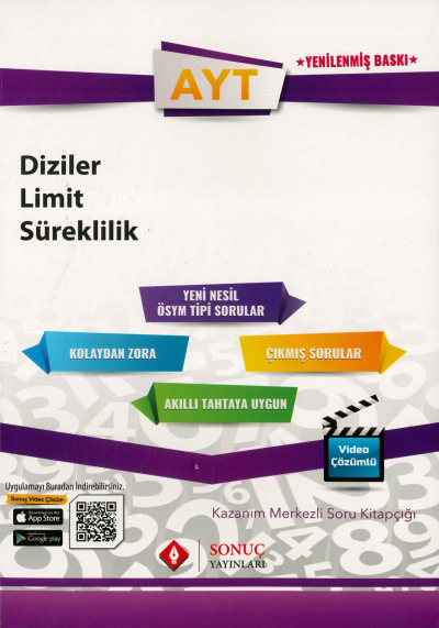 AYT DİZİLER LİMİT SÜREKLİLİK SORU KİTAPÇIĞI SegaCopy Fotokopi Merkezi
