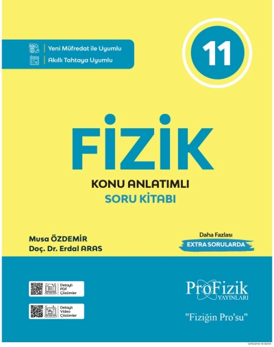 11. Sınıf Fizik Konu Anlatımlı Soru Kitabı ProFizik Yayınları SegaCopy Fotokopi Merkezi