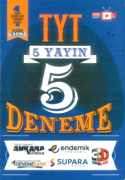 TYT MASTER KARMA 5 DENEME SegaCopy Fotokopi Merkezi