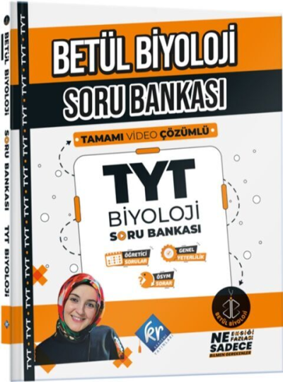Betül Biyoloji TYT Biyoloji Soru Bankası KR Akademi Yayınları SegaCopy Fotokopi Merkezi