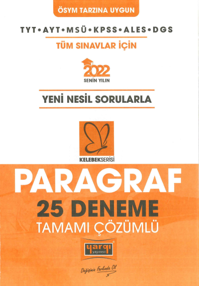 KELEBEK SERİSİ 25 PARAGRAF DENEMESİ SegaCopy Fotokopi Merkezi