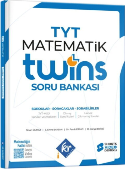 TYT Twins Matematik Soru Bankası KR Akademi SegaCopy Fotokopi Merkezi