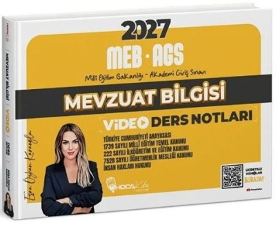 MEB AGS Mevzuat Bilgisi Video Ders Notları Hoca Kafası