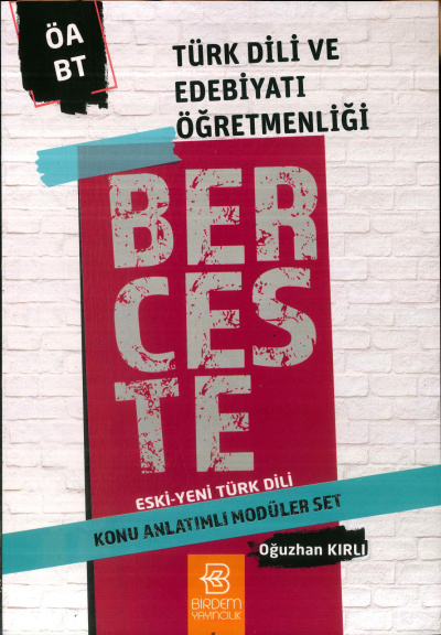 BERCESTE ESKİ - YENİ TÜRK DİLİ KONU ANLATIMLI MODÜLER SET SegaCopy Fotokopi Merkezi