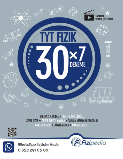 TYT Fizik 30 x 7 Deneme Fizipedia Yayınları