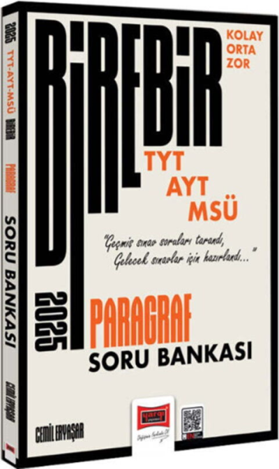 TYT AYT MSÜ Paragraf Kolay Orta Zor Soru Bankası Yargı Yayınları