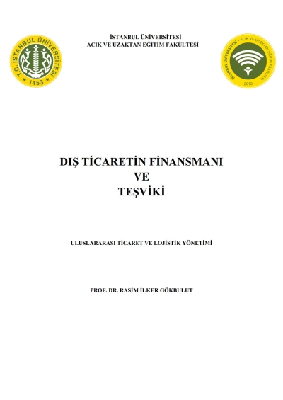 Dış Ticaretin Finansmanı ve Teşviki SegaCopy Fotokopi Merkezi