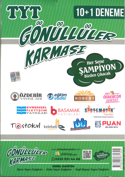 TYT Zümrüt Serisi 10+1 Deneme SegaCopy Fotokopi Merkezi