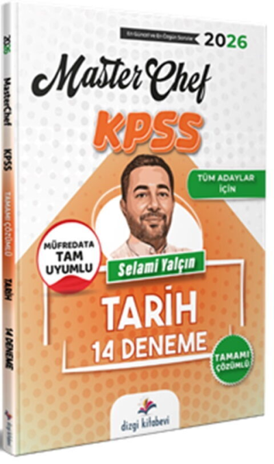 2026 Tüm Adaylar İçin MasterChef Kpss Tarih Tamamı Çözümlü 14 Deneme Dizgi Kitap SegaCopy Fotokopi Merkezi