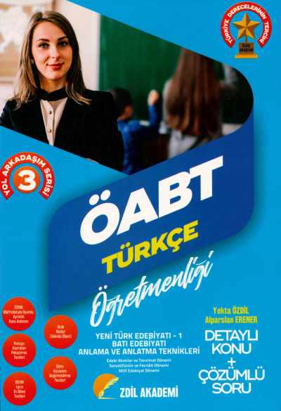 YOL ARKADAŞIM SERİSİ 3 YENİ TÜRK EDEBİYATI 1 - BATI EDEBİYATI - ANLAMA VE ANLATMA TEKNİKLERİ KONU + SORU