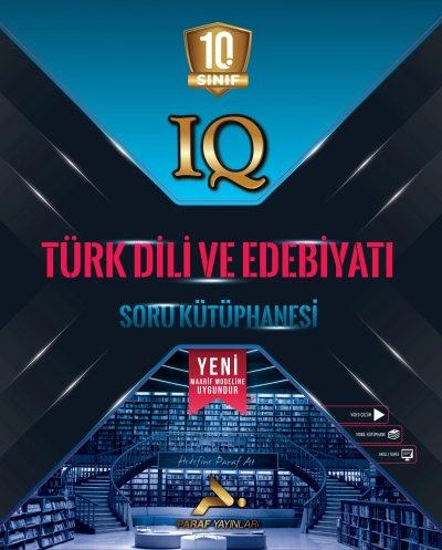 10. Sınıf Türk Dili ve Edebiyatı Soru Kütüphanesi Paraf Yayınları SegaCopy Fotokopi Merkezi