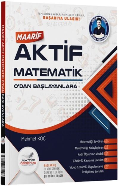 TYT Maarif Aktif Matematik 0 dan Başlayanlara Aktif Öğrenme SegaCopy Fotokopi Merkezi