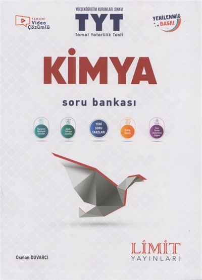 TYT Kimya Soru Bankası Limit Yayınları SegaCopy Fotokopi Merkezi