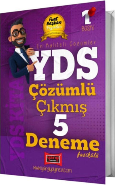 YDS Çözümlü Çıkmış 5 Deneme Fasikülü Yargı Yayınları