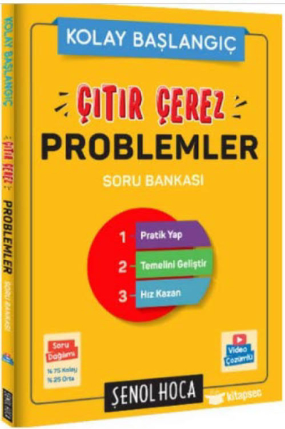 Çıtır Çerez Problemler Soru Bankası Şenol Hoca Yayınları
