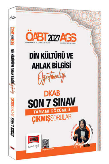 2027 ÖABT AGS Din Kültürü ve Ahlak Bilgisi Öğretmenliği DKAB Son 7 Sınav Çıkmış Sorular Yargı Yayınları SegaCopy Fotokopi Merkezi
