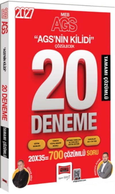 MEB AGS Tüm Dersler AGS nin Kilidi Tamamı Çözümlü 20 Deneme Yargı Yayınları SegaCopy Fotokopi Merkezi